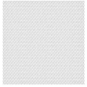 vidaXL dārza stiepļu žogs, nerūsējo&scaron;s tērauds, 100x85 cm, 30x17x2,5 mm