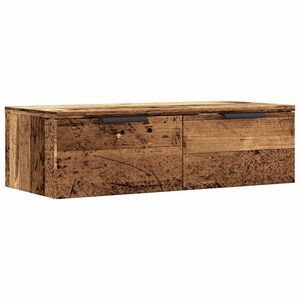 vidaXL sienas skapītis, veca koka, 68x30x20 cm, inženierijas koks