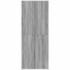 vidaXL failu skapis pelēks Sonoma 60x32x153 cm Engineered Wood