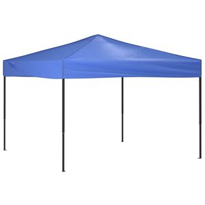 vidaXL svinību nojume, saliekama, zila, 3x3 m