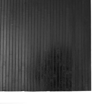 vidaXL paklājs, taisnstūra forma, pelēks, 80x100 cm, bambuss