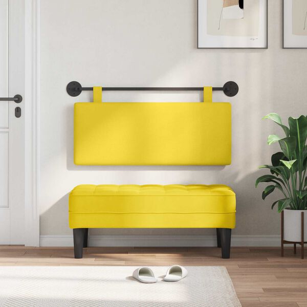 vidaXL Karājo&scaron;s galvgalis Piestiprināts pie sienas Korduroja audums