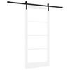 vidaXL Slīdo&scaron;ās durvis ORKDAL Balts 93 x 202 cm