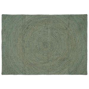 vidaXL Teritorijas paklāji Olīvu zaļ&scaron; 120 x 170 cm Džuta