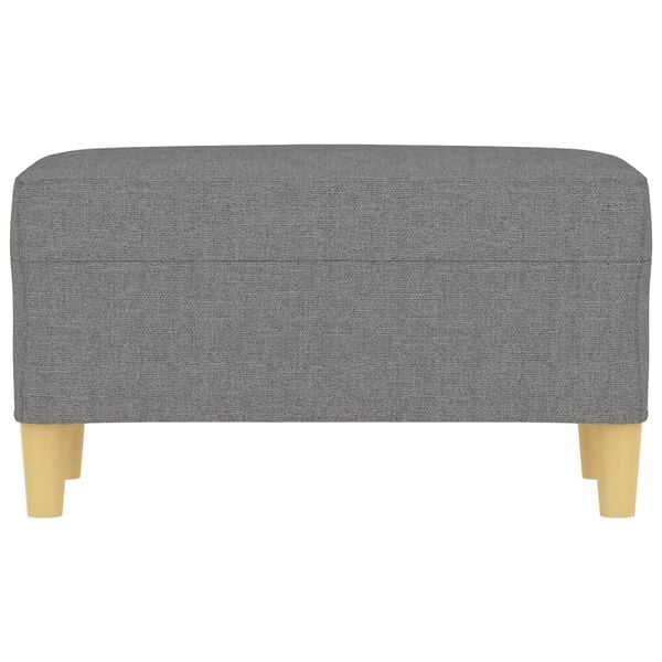 vidaXL sols, tumši pelēks, 70x35x41 cm, audums