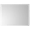 vidaXL vannasistabas spogulis ar LED, 50x70 cm