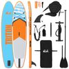 vidaXL SUP Dēlis ar sēdekli 2-in-1 TRITON 366 x 81 x 15 cm Zila