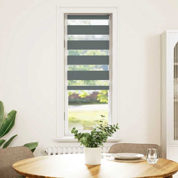 vidaXL žalūzijas zebra 40x150 cm auduma platums 35,9 cm poliesters