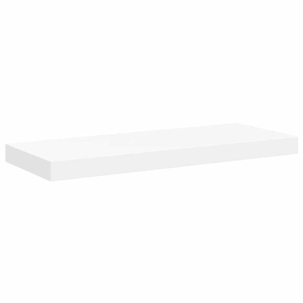 vidaXL sienas plaukts, balts, 60x23,5x3,8 cm, MDF