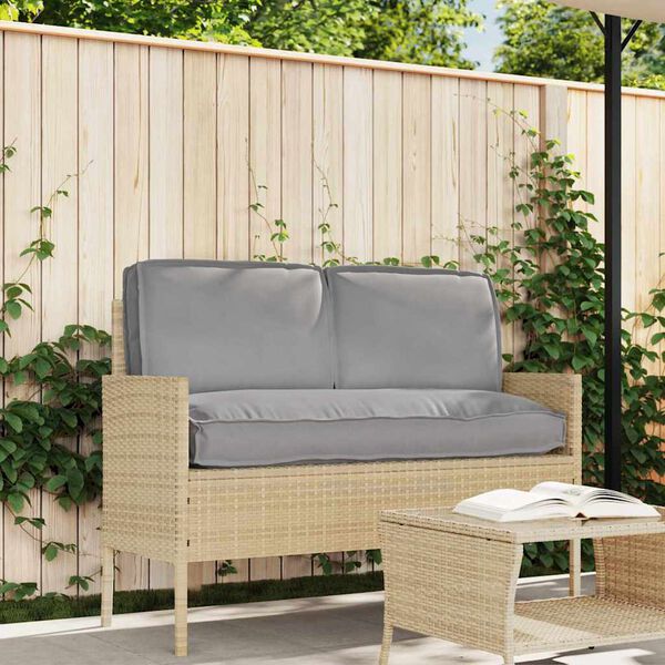 vidaXL Spilvenu komplekts 3 pcs Pelēka Oksforda audums