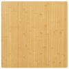 vidaXL galda virsma, 70x70x4 cm, bambuss