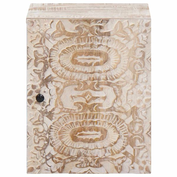 vidaXL Vannas istabas karājamais skapis Balts 38 x 33,5 x 48 cm