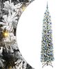 vidaXL Mākslīgā Ziemassvētku eglīte su 300 LED ar statīvu Zaļa 240 cm