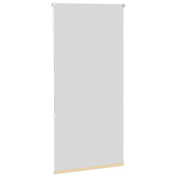 vidaXL rullo žalūzija bē&scaron;a 75x130 cm auduma platums 70,7cm poliesters