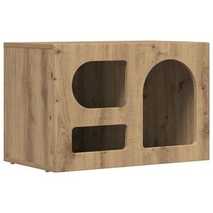 vidaXL Televizora skapī&scaron;a ELST 60 x 35 x 40 cm Artisānā ozols