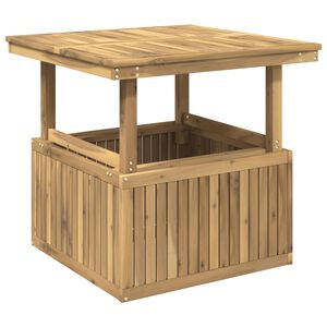 vidaXL Balts 80,5 x 80 x 75/44,5 cm