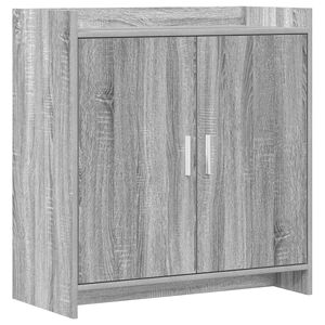 vidaXL Puse Pelēks Sonoma 72 x 36 x 80 cm Inženierijas koks