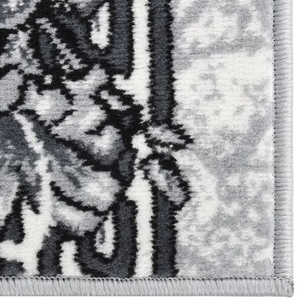 vidaXL paklāja celiņ&scaron;, BCF, pelēks, 60x200 cm