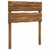 vidaXL Dzīvā mala gultas galvgalis ROSTOCK Dabiska 90 cm