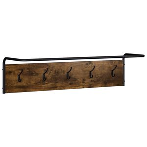 vidaXL Pakaramais Kūpināts ozols 100 x 30 x 25 cm Inženierijas koks