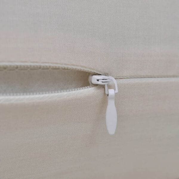 Spilvenu pārvalki, 4 gab., 40 x 40 cm, kokvilna, bē&scaron;i