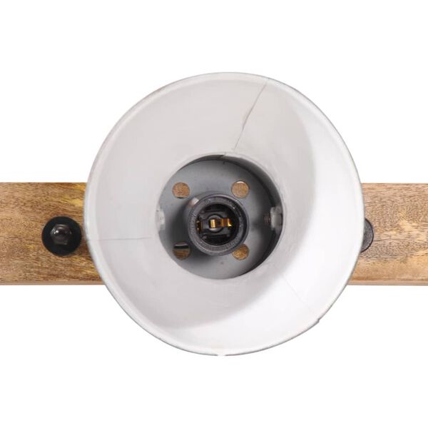 vidaXL sienas lampa, 25 W, bružāti zila, 65x25 cm E27