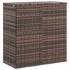 vidaXL dārza spilvenu kaste, 100x49x103,5 cm, brūna PE rotangpalma