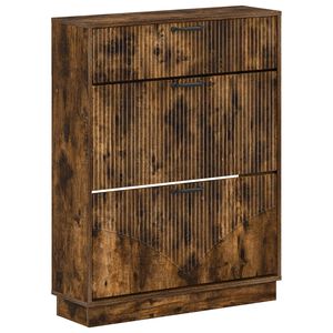 vidaXL Apavu skapis HOORN 78 x 24 x 100 cm Inženierijas koks