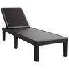 vidaXL sauļo&scaron;anās krēsls, regulējams, 155,5x57x28 cm, polipropilēns
