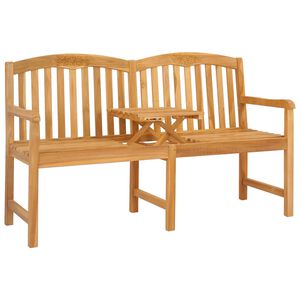 vidaXL Rokām cirsts rozā sols 150,5 x 60 x 95 cm Ciets tek&scaron;a koks