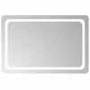 vidaXL vannasistabas spogulis ar LED, 90x60 cm