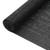 vidaXL norobežojo&scaron;ais tīkls, melns, 1,2x10 m, HDPE, 75 g/m&sup2;