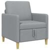vidaXL Sofas ar uzglabā&scaron;anu Gai&scaron;i pelēka 72 x 78 x 87 cm Poliesters