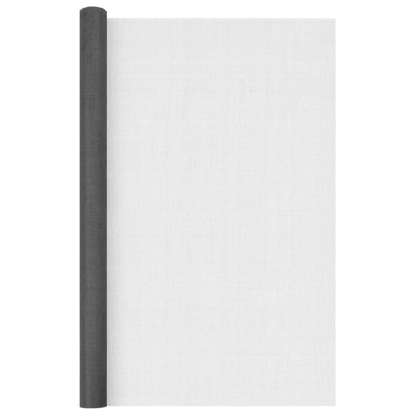 vidaXL siets, stikl&scaron;ķiedra, 80x500 cm, melns