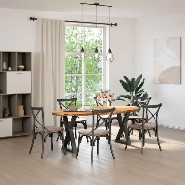 vidaXL gulta bez matrača, vaska brūnas, 90x200 cm, priedes masīvkoks