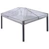 vidaXL Lapene seguma nomaiņa 400 x 300 x 32 cm Caurspīdīgs PVC