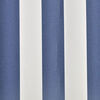 vidaXL markīzes jumts, zils ar baltu, 350x250 cm