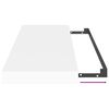 vidaXL sienas plaukts, balts, 60x23,5x3,8 cm, MDF
