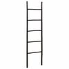 vidaXL Segas kāpne Melns 40 x 150 cm Bambuss