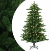 vidaXL Mākslīgā Ziemassvētku eglīte 120 cm 150 LED Silti balts