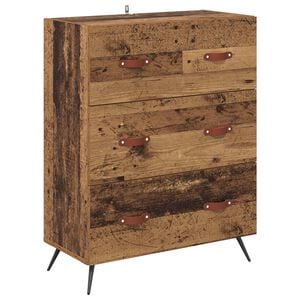 vidaXL Drīzā rokas Vecs koks 69,5 x 34 x 90 cm Inženierijas koks