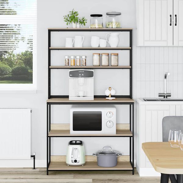 vidaXL Virtuves plaukts Sonoma ozols 100 x 40 x 168 cm