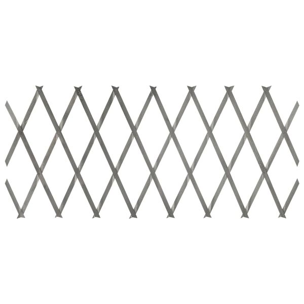 vidaXL špaleru žogi, 5 gab., 180x30 cm, pelēki, egles masīvkoks