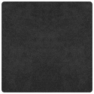 vidaXL Antiskrāpējo&scaron;a &Scaron;agija Paklājs Tum&scaron;i pelēka 120 x 120 cm PP
