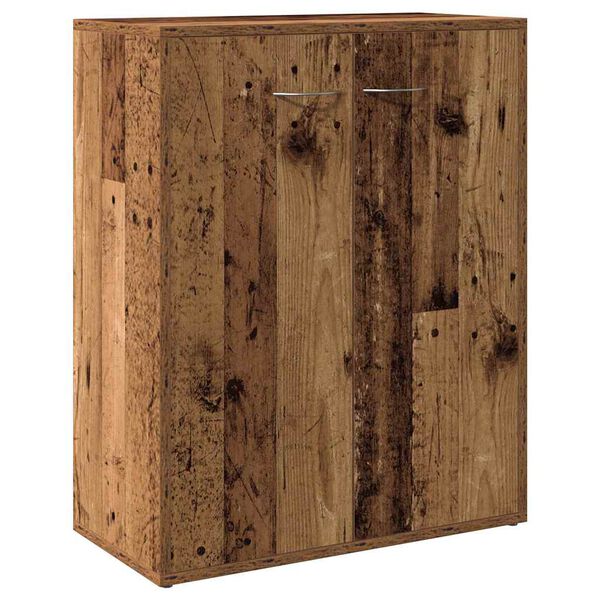 vidaXL bufete Old Wood 60x30x75 cm Engineered Wood