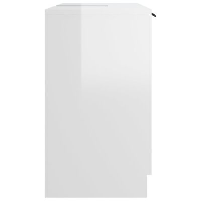 vidaXL vannasistabas skapis, balts, 64,5x33,5x59 cm, inženierijas koks