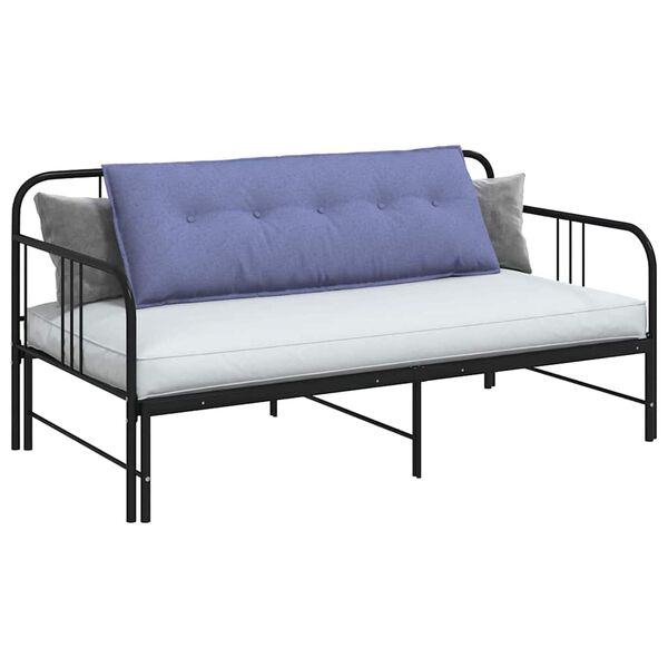 vidaXL Atpakaļ spilvens Džinsu zils 140 x 19 x 50 cm audums