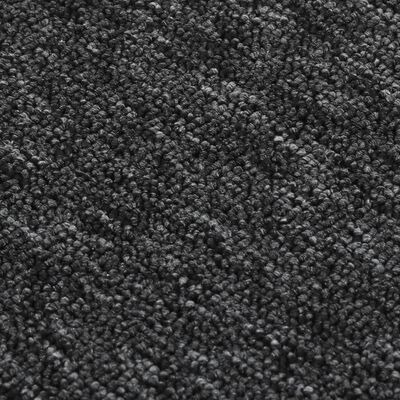 vidaXL kāpņu paklāji, neslīdoši, 15 gab., 75x20 cm, antracītpelēki