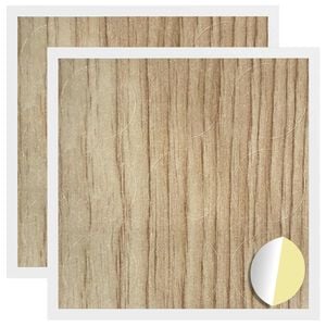 vidaXL Līmējo&scaron;s skrūvju vāks 2 gab. Artisānā ozols &Oslash; 20 x 0,5 mm