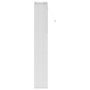 vidaXL Venēcijas žalūzija Balts 50 x 250 cm 35 mm